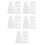 150 Pcs Scissor Protective Cover Reusable Plastic Tip Protectors 7