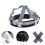2Pcs Adjustable Black Plastic Hard Hat Accessories for Industrial Use 10