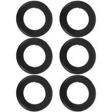 18Pcs Rubber Wire Grommets Black Cable Hole Covers Durable Non-Slip