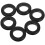 18Pcs Rubber Wire Grommets Black Cable Hole Covers Durable Non-Slip 3