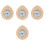 4Pcs Accurate Sauna Room Hygrometer Thermometer for Daily Use 4
