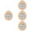 4Pcs Accurate Sauna Room Hygrometer Thermometer for Daily Use 7