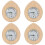 4Pcs Accurate Sauna Room Hygrometer Thermometer for Daily Use 6