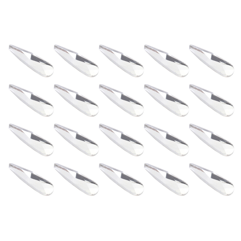Aboofan 100Pcs Self Adhesive Wire Clips Cable Management Clip Home Supplies Plastic Strong Hold