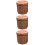 3Pcs Foldable Storage Stools with Lid Kid Stool Multi-Purpose Home Use 10
