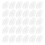 150Pcs Transparent Mango Design Cake Boxes Cupcake Carrier for Snacks 1