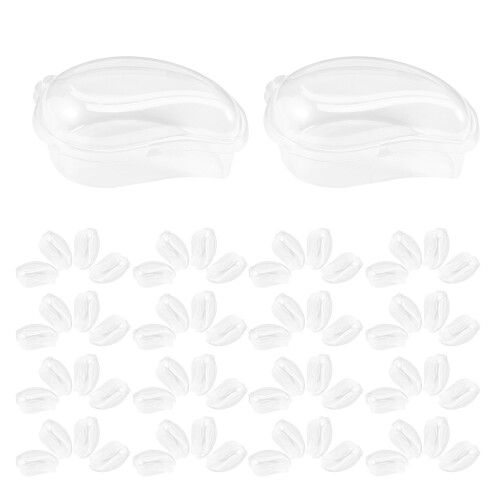 150Pcs Transparent Mango Design Cake Boxes Cupcake Carrier for Snacks 2