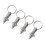 8Pcs Stainless Steel Indexing Pins Pull Ring Knob Plungers Machine 9