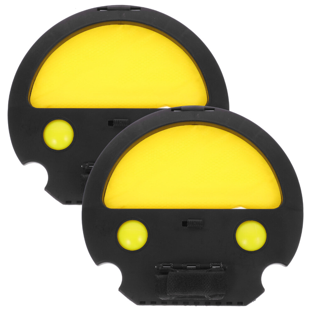 Photos - Role Playing Toy 3Pcs Yellow Hand Catching Ball Racket for Kids Indoor Outdoor Use