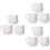 9 Pcs Mini Milk Jug Ceramic Sauce Cup With Handle 7