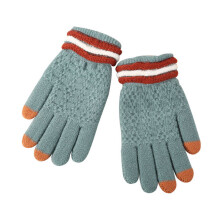3Pcs Touch Screen Gloves Warm Winter Stretch Knit Full Finger Mittens
