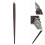 5Pcs Drawing Art Pencil Black ABS Convenient DIY Handicraft Tool 7