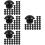 4pcs Ice Skating Silicone Knee Braces Soft Knee Pads For Skating Protector 9