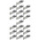 20 Pcs Corner Code Stainless Steel Heavy Shelf 5