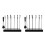 2 Sets Model Painting Stand Base Holder With Bendable Clips And Brush 6
