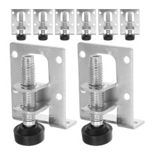 24Pcs Adjustable Steel Cabinet Leveling Feet for Stable Furniture