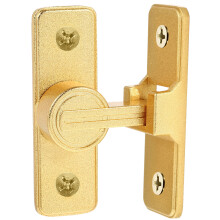 Self-Adhesive Right Angle Bolt Lock - Secure And Durable, 3pcs
