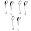 6 Pcs Baby Spoon Infant Feeding Learning Tool Practice Silver 3