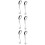 6 Pcs Baby Spoon Infant Feeding Learning Tool Practice Silver 8