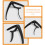 4Pcs Adjustable Metal Guitar Capo Clamp Black Multi-Use Guitar Supply 4