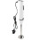 3Pcs Lightweight Electric Hand Blender White Portable Kitchen Mixer 3
