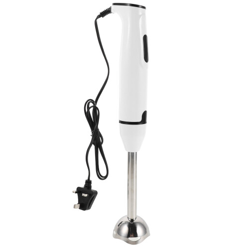 3Pcs Lightweight Electric Hand Blender White Portable Kitchen Mixer 2