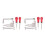 10Pcs Miniature Scene Model Silver Alloy Repair Tools for Mini Home 5