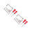 10Pcs Miniature Scene Model Silver Alloy Repair Tools for Mini Home 7
