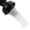2Sets Black Plastic Sink Drain Pipe Efficient Home Bathroom Waste Kit 10