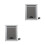 2pcs Box Newspaper Box With Key Office 7