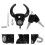 3Pcs Universal Motorcycle Hook Heavy Duty Black 11