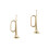 2Pcs Golden Copper Bugle Trumpet for Beginner Instrumental Performance 4