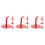 12Pcs Space-Saving Fire Extinguisher Holder Wall Mounts 9
