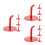 12Pcs Space-Saving Fire Extinguisher Holder Wall Mounts 8