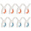 24Pcs Assorted Color Plastic Windproof Quilt Fixing Clips for Laundry 1