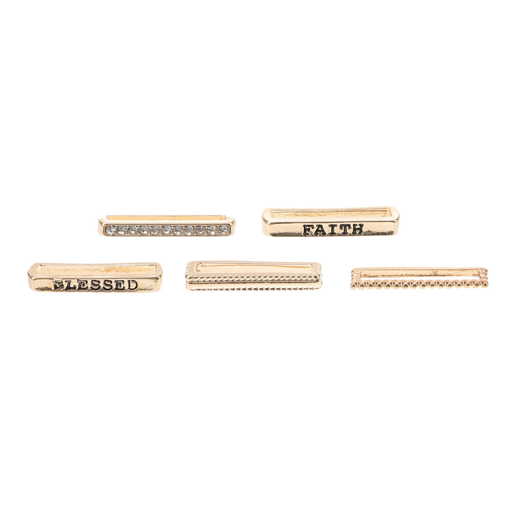 25Pcs Decorative Watchband Charms Alloy Watch Strap Rings Watch Band Decorations Sturdy Watchband Add Light 3623091405539