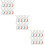 24Pcs Assorted Color Plastic Windproof Quilt Fixing Clips for Laundry 11