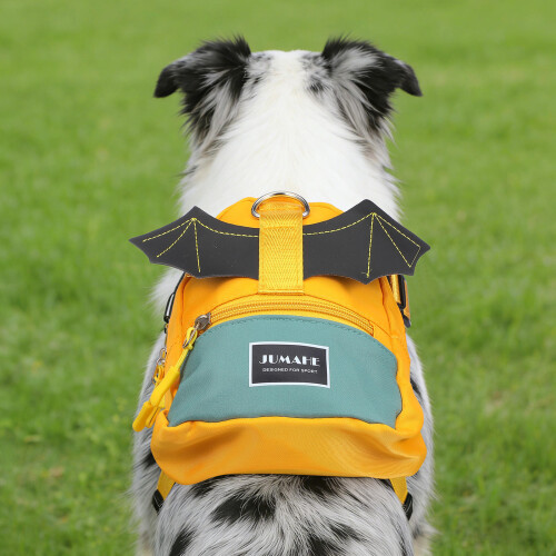 2 Pcs Pet Backpack Harness Bag Self-Wearing Pet Supplies 2