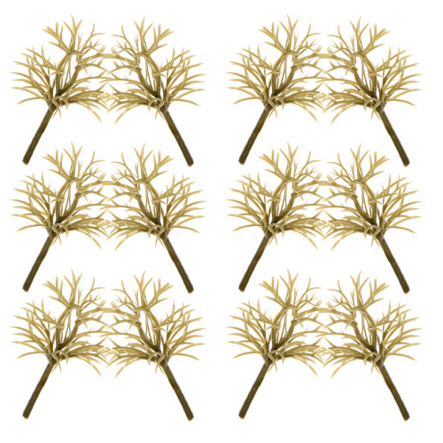 30Pcs Model Trees Without Leaves For Sand Table Railroad Landscaping