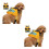 2 Pcs Pet Backpack Harness Bag Self-Wearing Pet Supplies 8