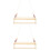 2Pcs Wooden Bead Woven Wall Hanging Shelf Multi Functional Organizer 7
