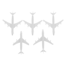 25 Pcs Airplane Models And Airport Miniatures For Sand Tray Decor