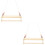 2Pcs Wooden Bead Woven Wall Hanging Shelf Multi Functional Organizer 8
