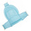 2Pcs Baby Bath Seat Support Net Blue Mesh Foldable Infant Shower Aid 2