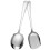 4 Sets Reusable Stainless Steel Serving Spoons 3