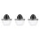 3Pcs Manual Orange Squeezer Stainless Steel Juice Maker Multi Color 4