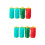 2 Packs 4pcs Thick Section Parent-Child Racing Car 7