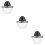 3Pcs Manual Orange Squeezer Stainless Steel Juice Maker Multi Color 9