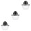 3Pcs Manual Orange Squeezer Stainless Steel Juice Maker Multi Color 5