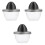 3Pcs Manual Orange Squeezer Stainless Steel Juice Maker Multi Color 3